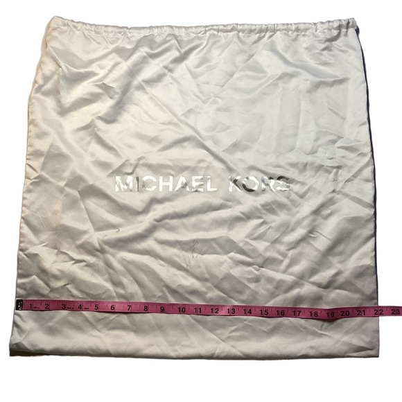 MK Michael Kors White Handbag Dust Bag 22x22 Drawstring - Picture 2 of 4